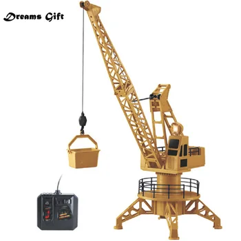 

Electric crane remote control crane engineering vehicle toy tower crane remote control large crane tower Christmas gifts