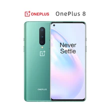 New Original OnePlus 8 5G Smartphone 6.55'' 90 Hz Fluid Display 48MP Triple Camera Android 10 NFC Mobile Phone Snapdragon 865