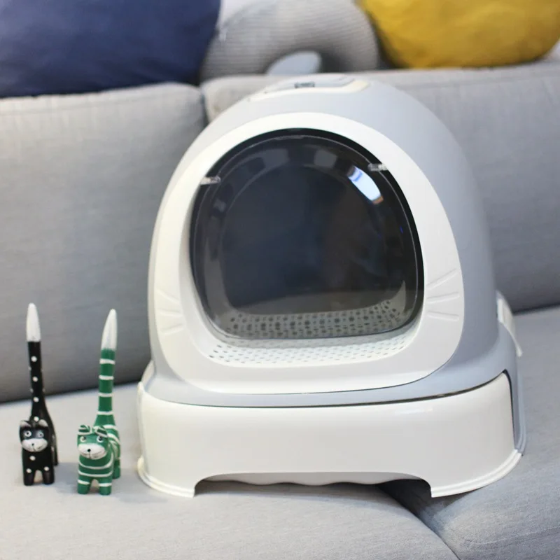 

Drawer-type Litter Box Enclosed Cat Cat Toilet Pet Large Size Semi-automatic Ultra Large Single Layer Cat Litter Basin