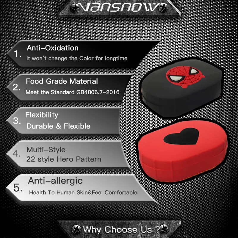 

Hero-Pattern Protective Cover Earphone Case For Xiaomi Redmi Airdots Youth Version for Xiaomi Accessories Charging Case Box