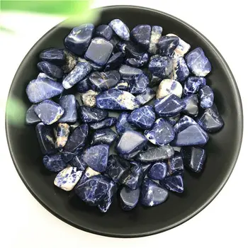 

50g 10-20mm Natural Blue Sodalite Stone Tumbled Stones Healing Crystals Reiki Natural Stones and Minerals