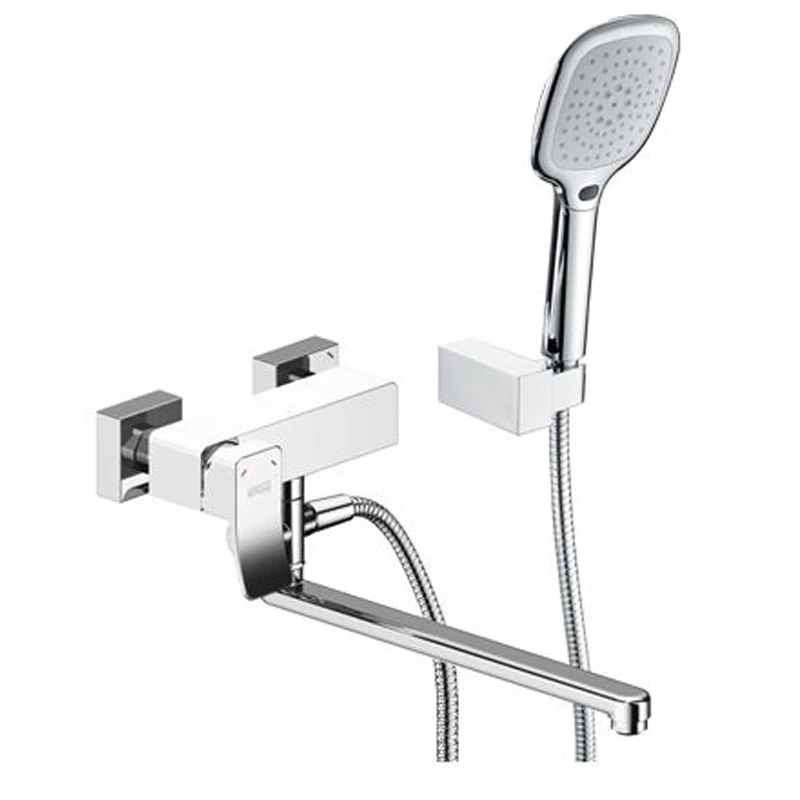 Смеситель для ванны WasserKRAFT Aller 1062L WHITE (Аэратор керамический картридж материал