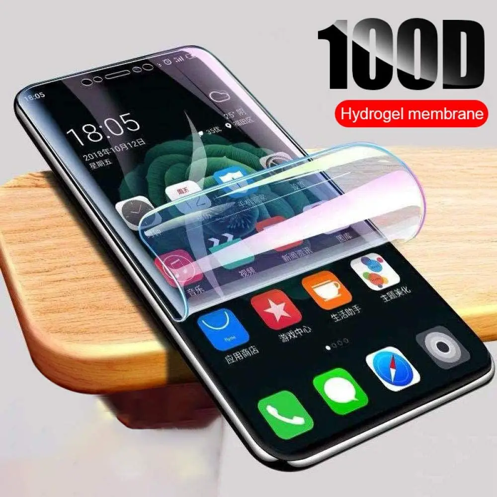 Гидрогелевая пленка 300D для ZTE Blade V8 A2 Plus Nubia Z11 Max Z17 Mini M2 Lite Взрывозащищенная
