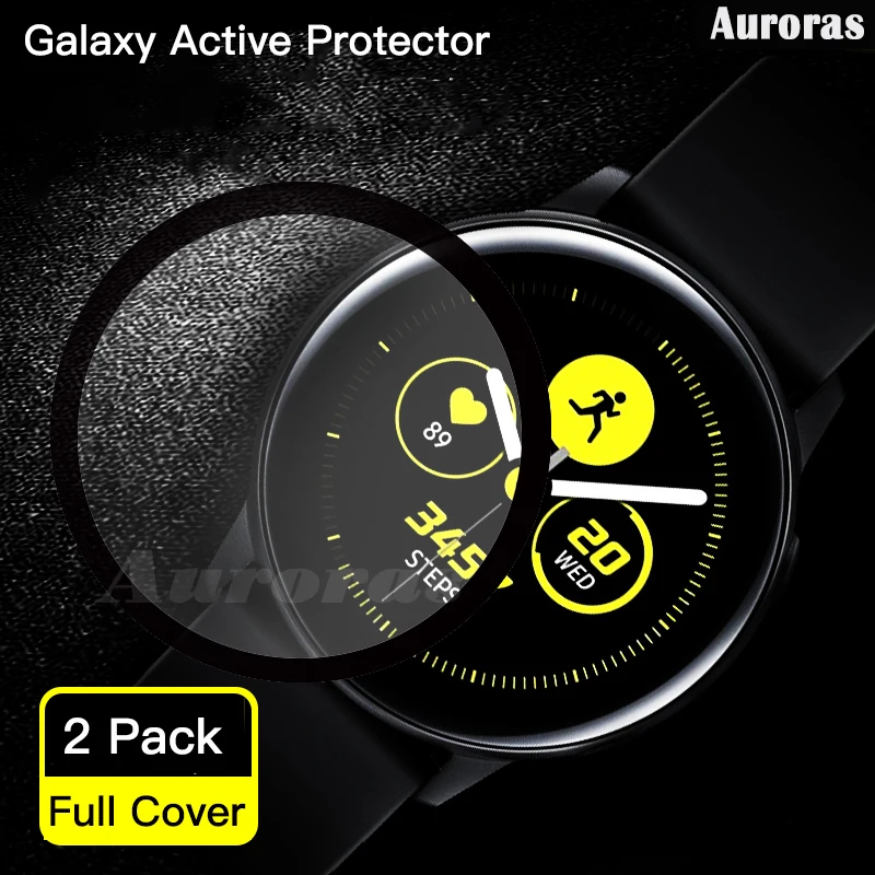 Для samsung Galaxy Watch Active 1 Samrt Защитная пленка для часов защитное покрытие из закаленного стекла для samsung Watch Active 2