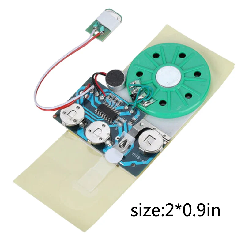  1Piece Recordable Voice Module for DIY Homemade Greeting Cards Gift Boxes Invitations Music Sound T - 4000498372256