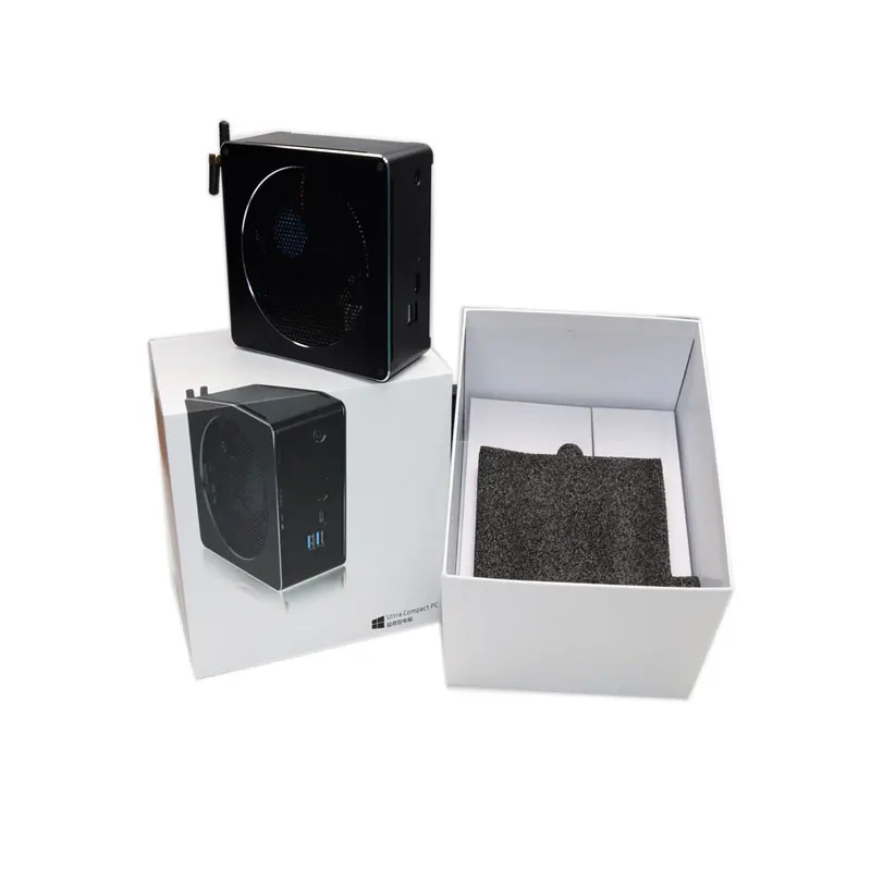 Topton мини компьютер Intel i9 i7 8850H 8750H 6 Core 12 нитей 9M Кэш Nvme M.2 Nuc игровой Настольный ПК Win10