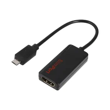 

4K Plug-and-play Converter Connector for Smartphones Computer 2019 Micro USB to HDMI Adapter