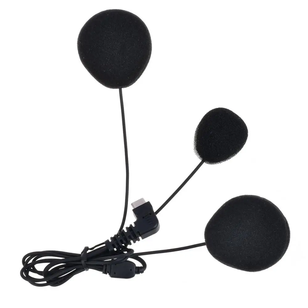 Zaktualizowany fodsports miękki zestaw słuchawkowy z mikrofonem słuchawki stereo tylko dla BT-S1 BT-S2 BT-S3 interkom w kasku motocyklowym Zaktualizowany fodsports miękki zestaw słuchawkowy z mikrofonem słuchawki stereo tylko dla BT-S1 BT-S2 BT-S3 interkom w kasku motocyklowym