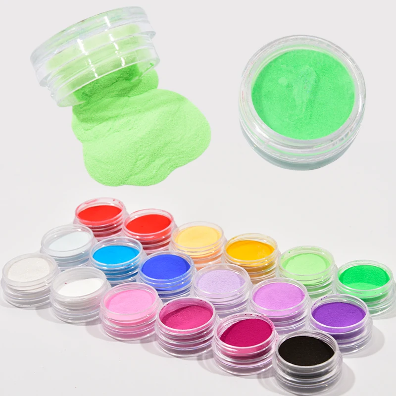 18pcs set Nail Art Glitter Acrylic Pigment Ultra Fine Pigment Polymer Powder Building Manicure Nails Glitter 1 18pcs set Nail Art Glitter Acrylic Pigment Ultra Fine Pigment Polymer Powder Building Manicure Nails Glitter 3