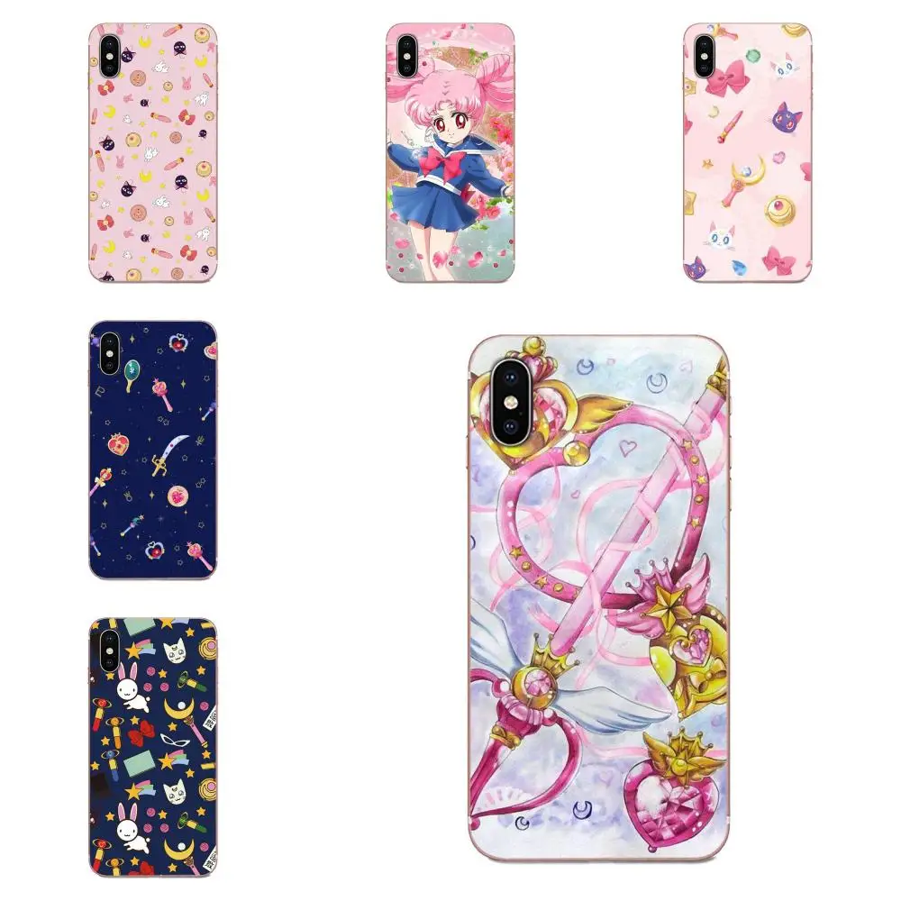 Сейлор Мун для Huawei Nova 2 V20 Y3II Y5 Y5II Y6 Y6II Y7 Y9 G8 G9 GR3 GR5 GX8 Prime 2018 2019 | Мобильные телефоны и