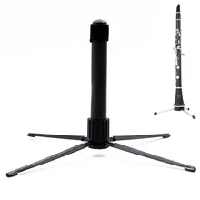 

Flute Stand Portable Lightweight Foldable Clarinet Rest Rack Holder Base Bracket For Convenience Foldable Base 4 Legs Protector