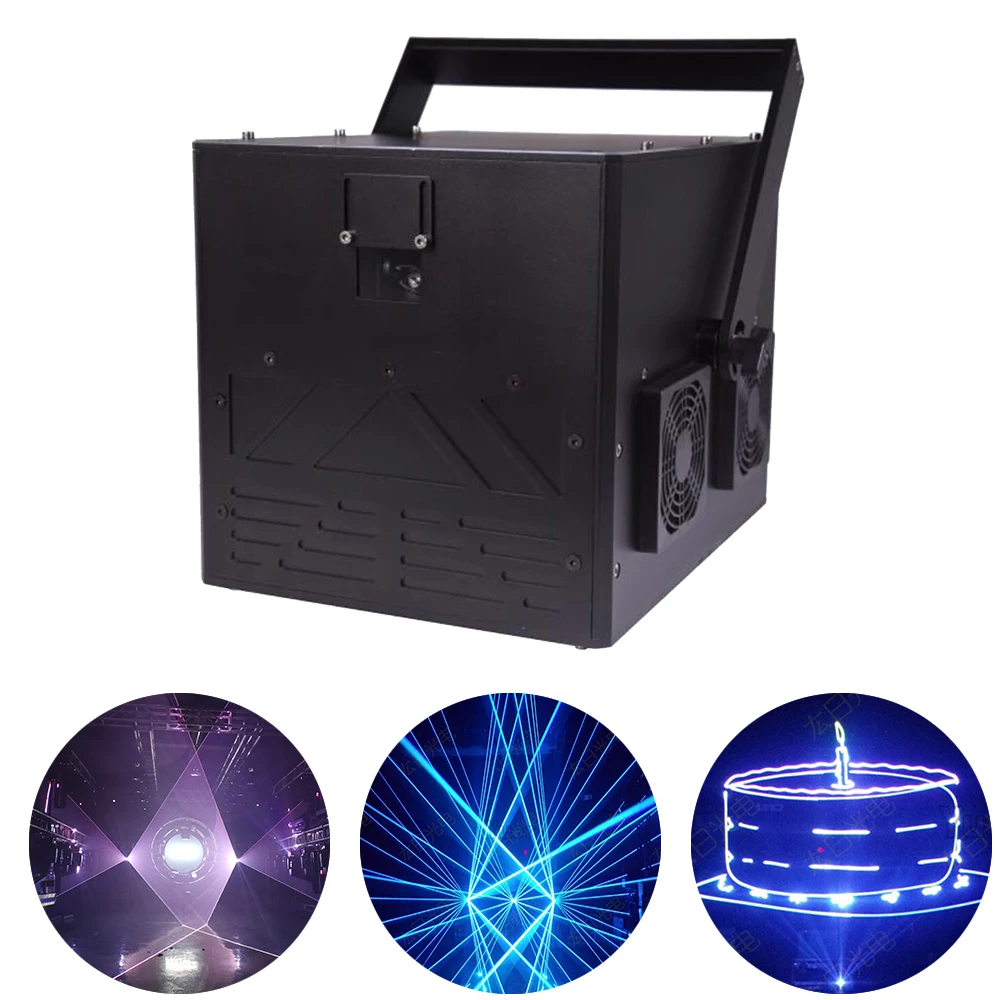 Полноцветный анимационный лазерный светильник RGB 10 Вт ILDA ISHOW Pangolin DMX512 с