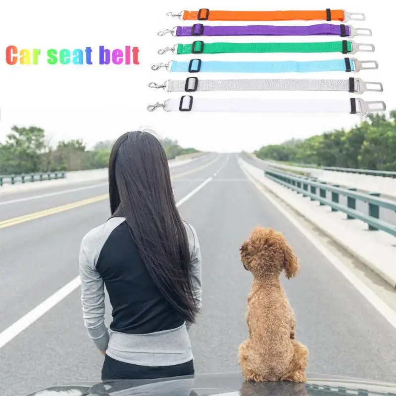 Поводок для машины собаки регулируемый ремень безопасности автомобиля Pet ремень безопасности для собак щенка безопасность авторемень безопасности