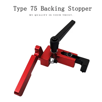 

75 Type Miter Stop for T-slot track Stopper Table Saw Aluminium Alloy T-tracks Slot Miter Gauge Chute Limiter Wood Working Tools