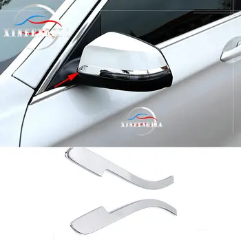 

For BMW 5 Series 5GT F07 F10 14-16 & 7 Series F01 F02 13-15 2pcs Stainless Steel Side Wing Mirror Strip