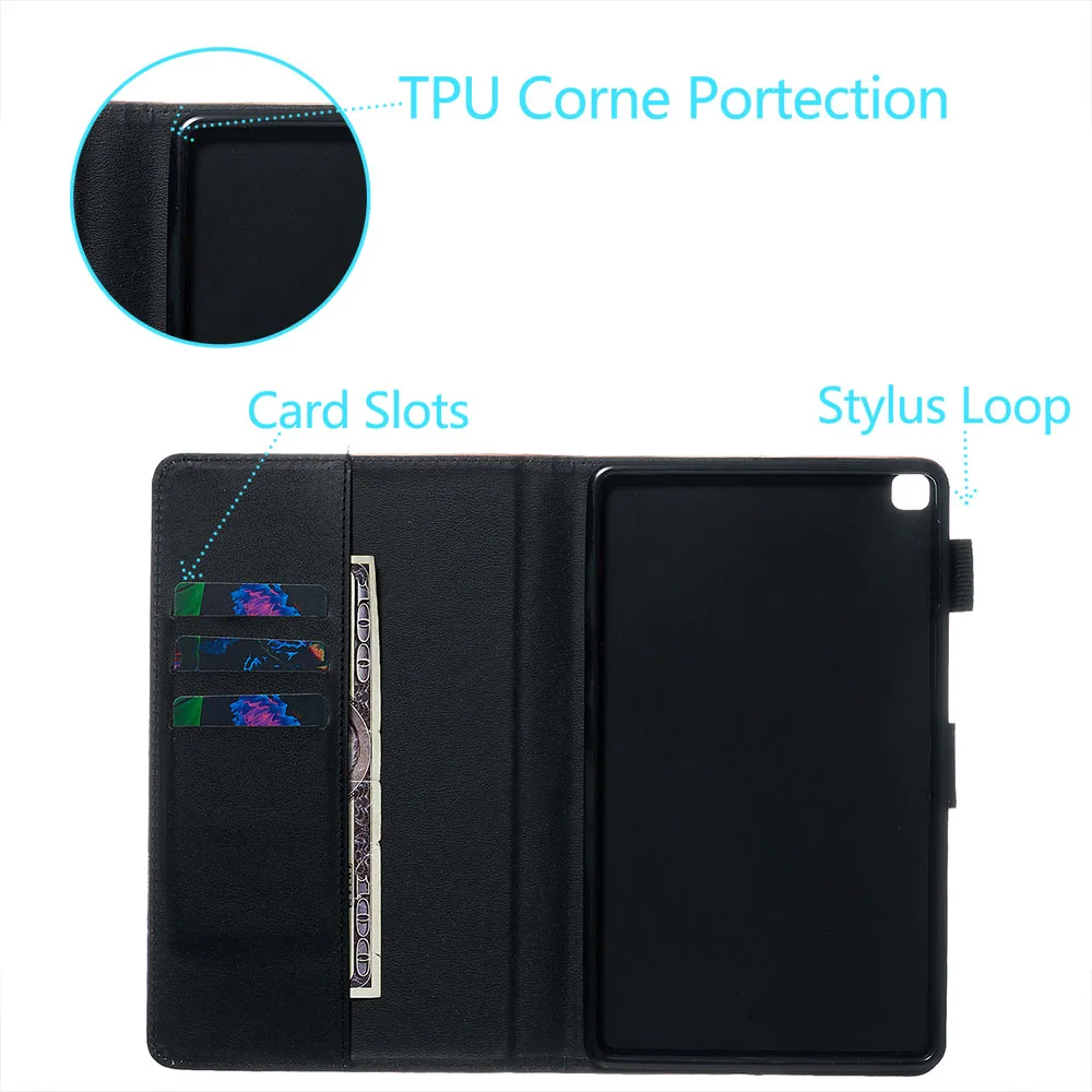 Magnetic Case For Samsung Galaxy Tab A 8.0 SM-T290 SM-T295 SM-T97 TPU Back Tablet Cover For Galaxy Tab A 8.0 Case