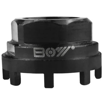 

BOY Bicycle Crank Remover Bottom Bracket Shaft Repair Tool Bike Part Extractor Steel