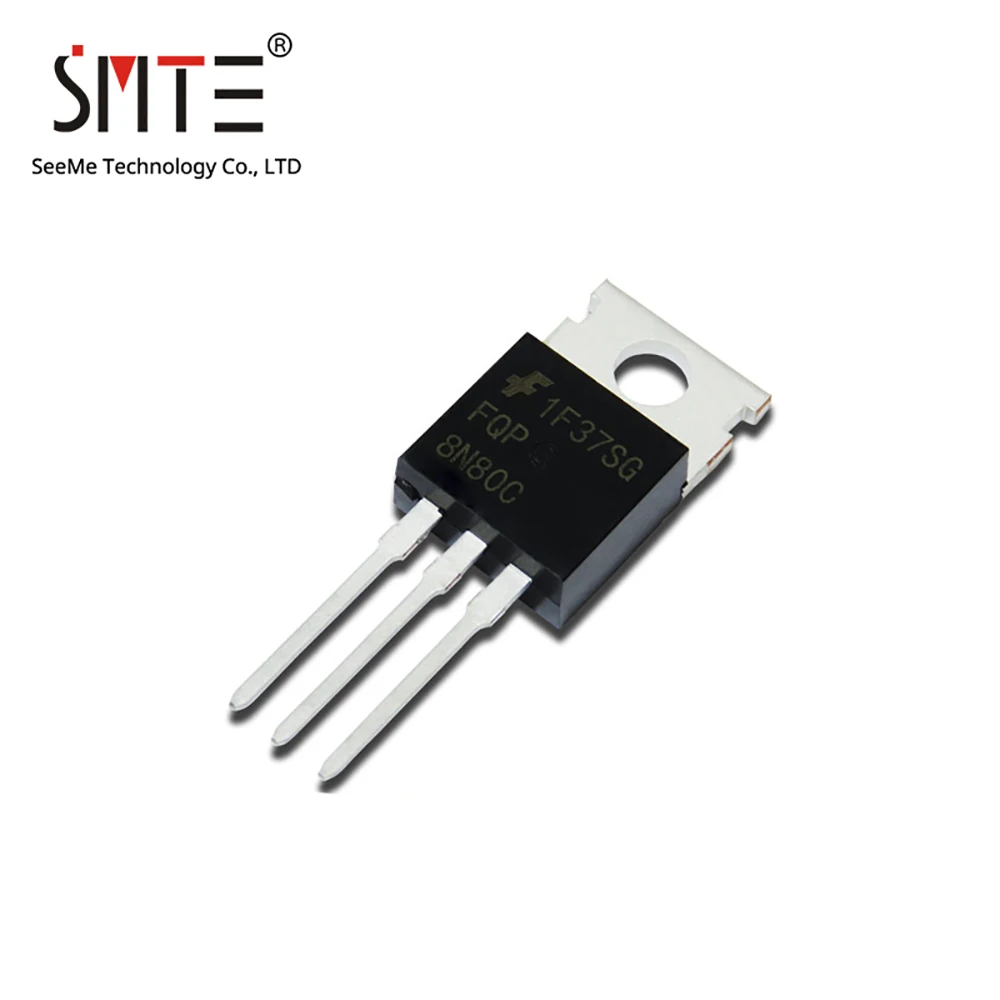 30 шт./лот FQP8N80C MOSFET N CH 800V 8A TO 220 для ON полупроводника|Интегральные схемы| |