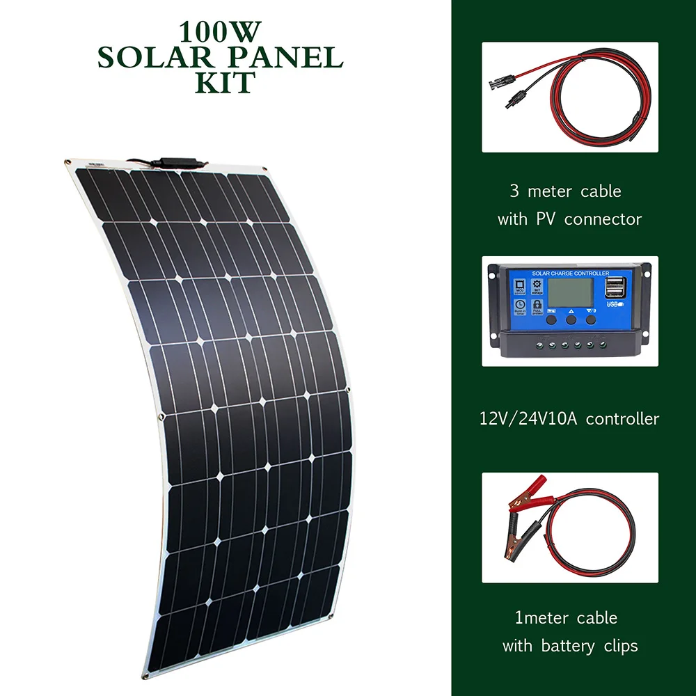 100w solar system