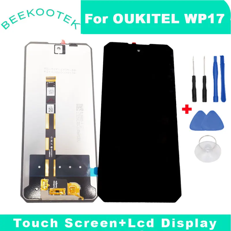 

New Original Oukitel WP17 LCD Display Screen Digitizer Touch Panel Glass Repair Replacement Accessories For OUKITEL WP17 Phone