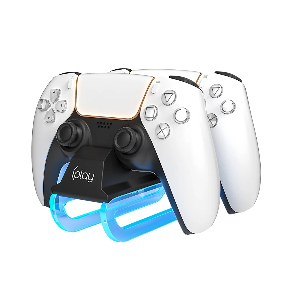 Новинка зарядная станция для игрового контроллера PS5 светодиодный индикатор