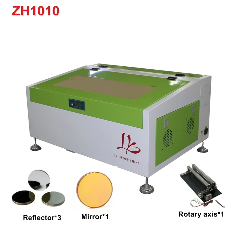 3050 40 Вт CO2 лазерный гравер гравировальный станок для резки с ЖК-панелью управления USB 5030 для дерева акрили - Цвет: ZH1013 pack