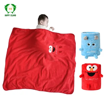 

New Baby Quilt Blanket Small Cute Doll Shape Lightweight Outdoor Easy to Carry Soft Quilt Skin Friendly Harmless High Quality
