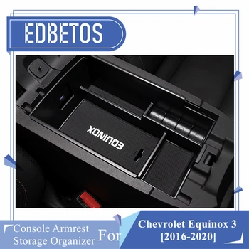 

Car Armrest Box Storage Center Console Organizer Container Holder Box For Chevrolet Equinox 3 2016 - 2019 2020 MK3 Accessories