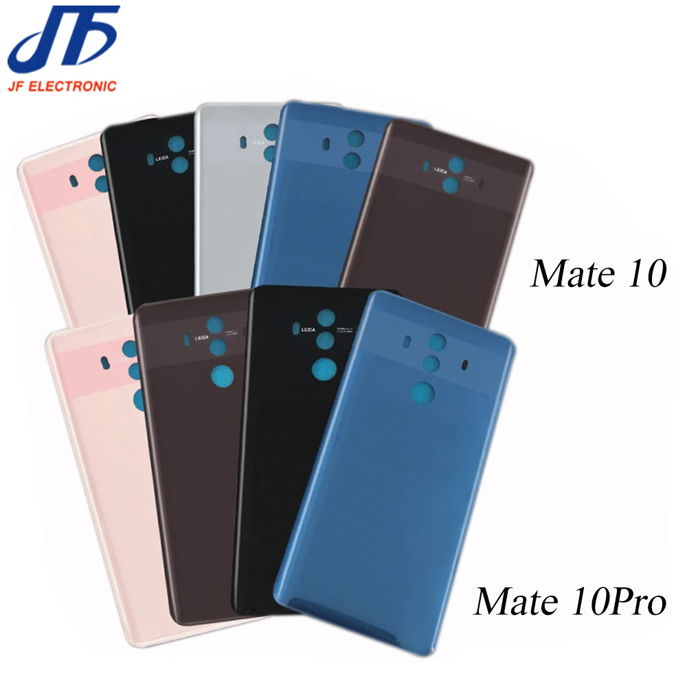 10 шт./партия запасная стеклянная крышка для задней батареи Huawei Mate / Mate10 Pro задняя