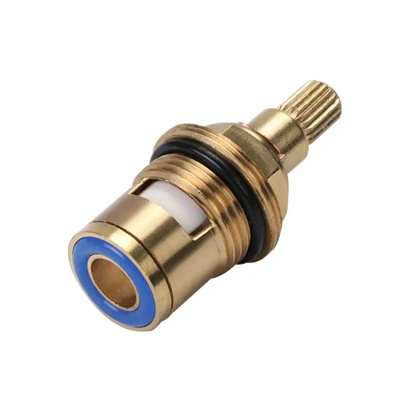 Faucet Cartridge Brass Ceramic Bathroom Hot Cold Water Mixer