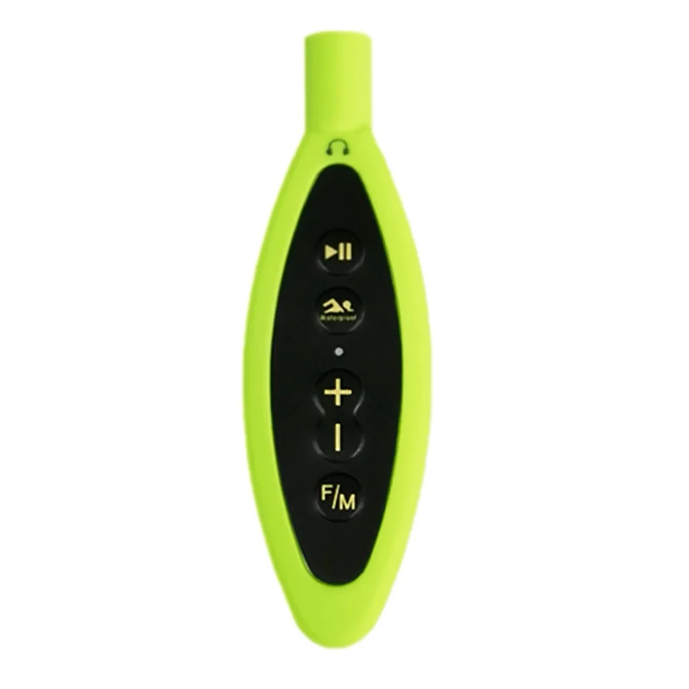 Портативный IPX8 водонепроницаемый MP3 плеер для спорта на открытом воздухе музыкальный плеер FM радио 4 ГБ для плавания подводный дайвинг серфинг Велоспорт