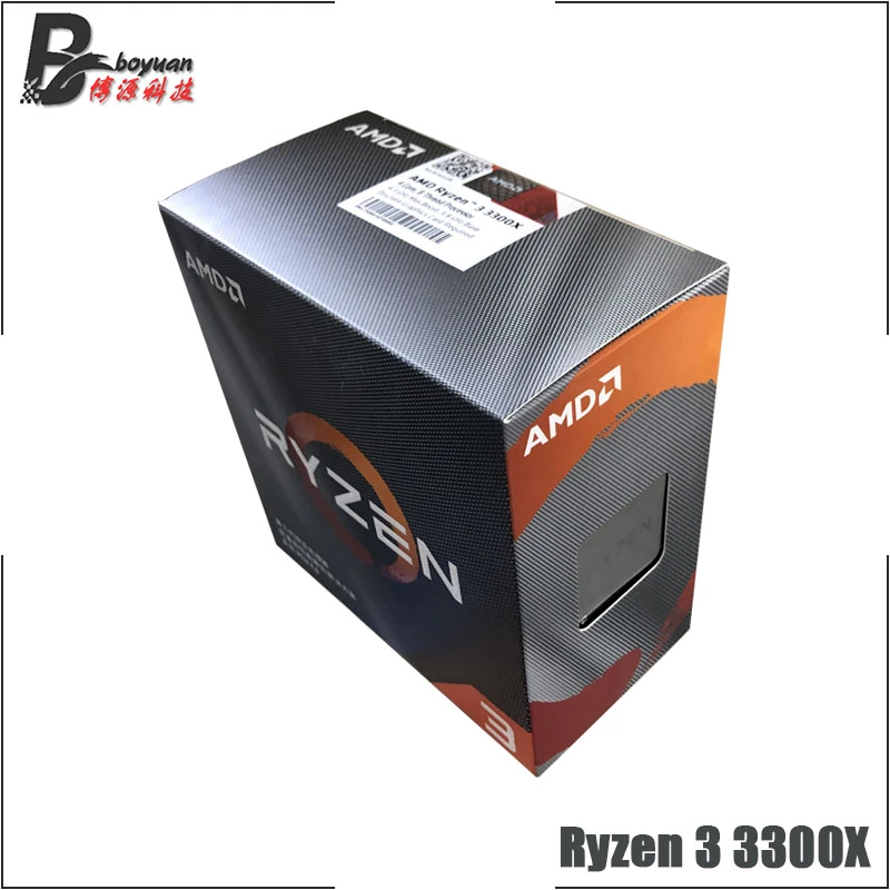 AMD CPU Ryzen 3 3300X 未使用リテールクーラー付 【公式通販】