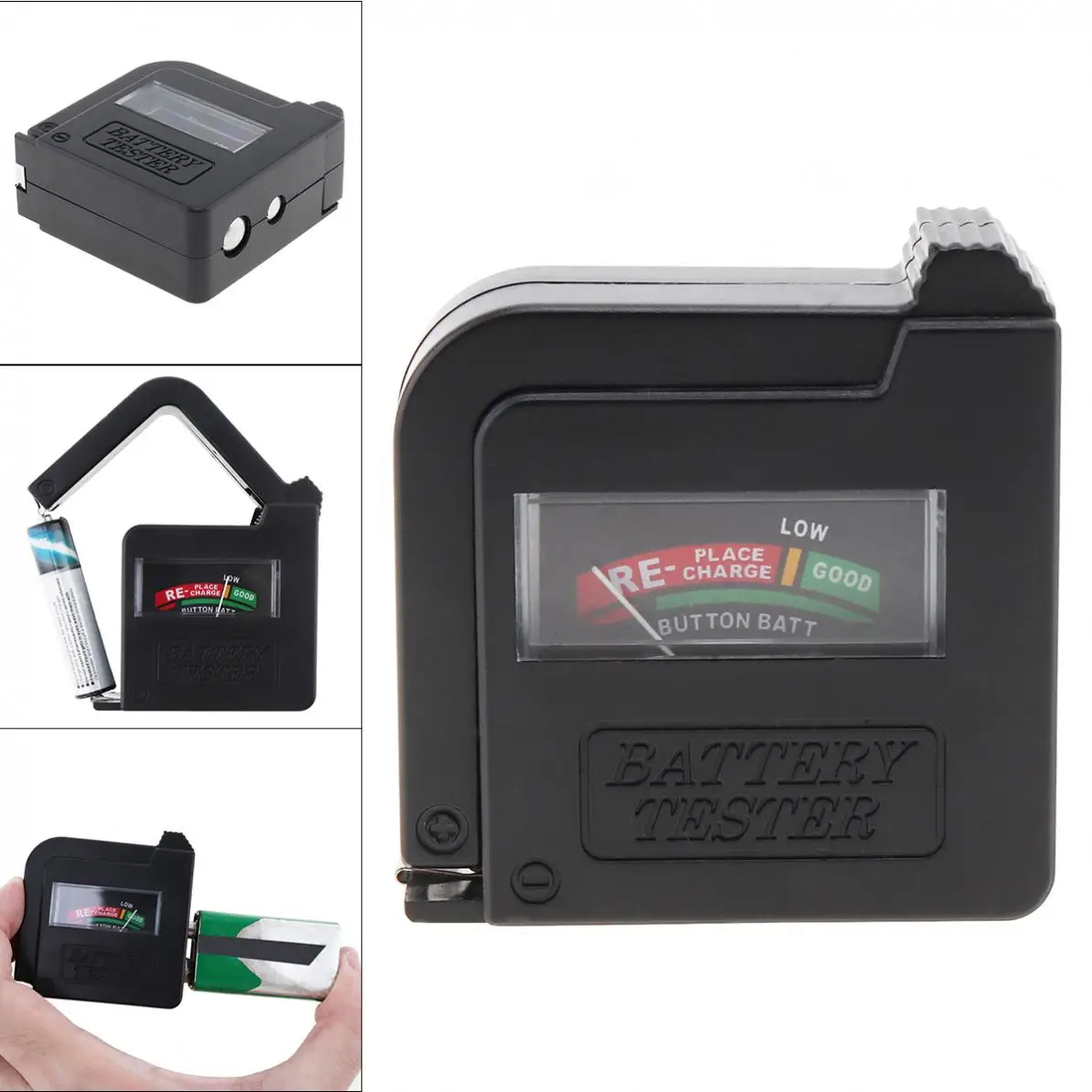 Универсальный тестер батареи для AA/AAA/D/9 V батареи/1,5 V батареи кнопки