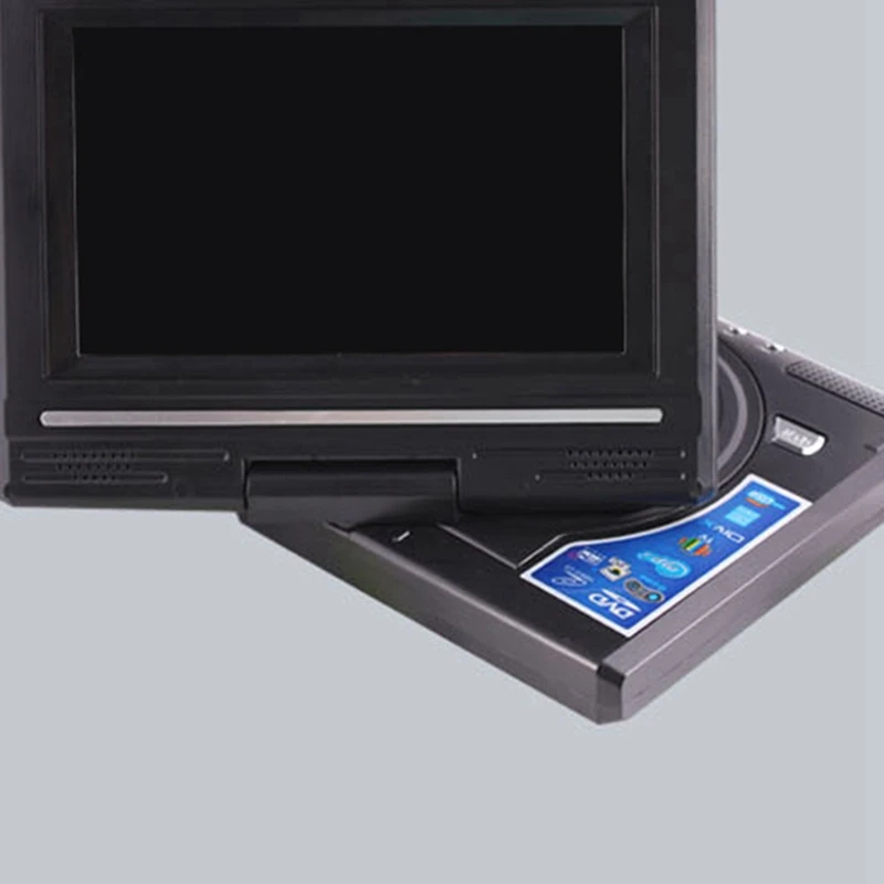7 8 дюймов ТВ домашний автомобильный dvd плеер портативный HD VCD CD MP3 DVD USB SD карты RCA