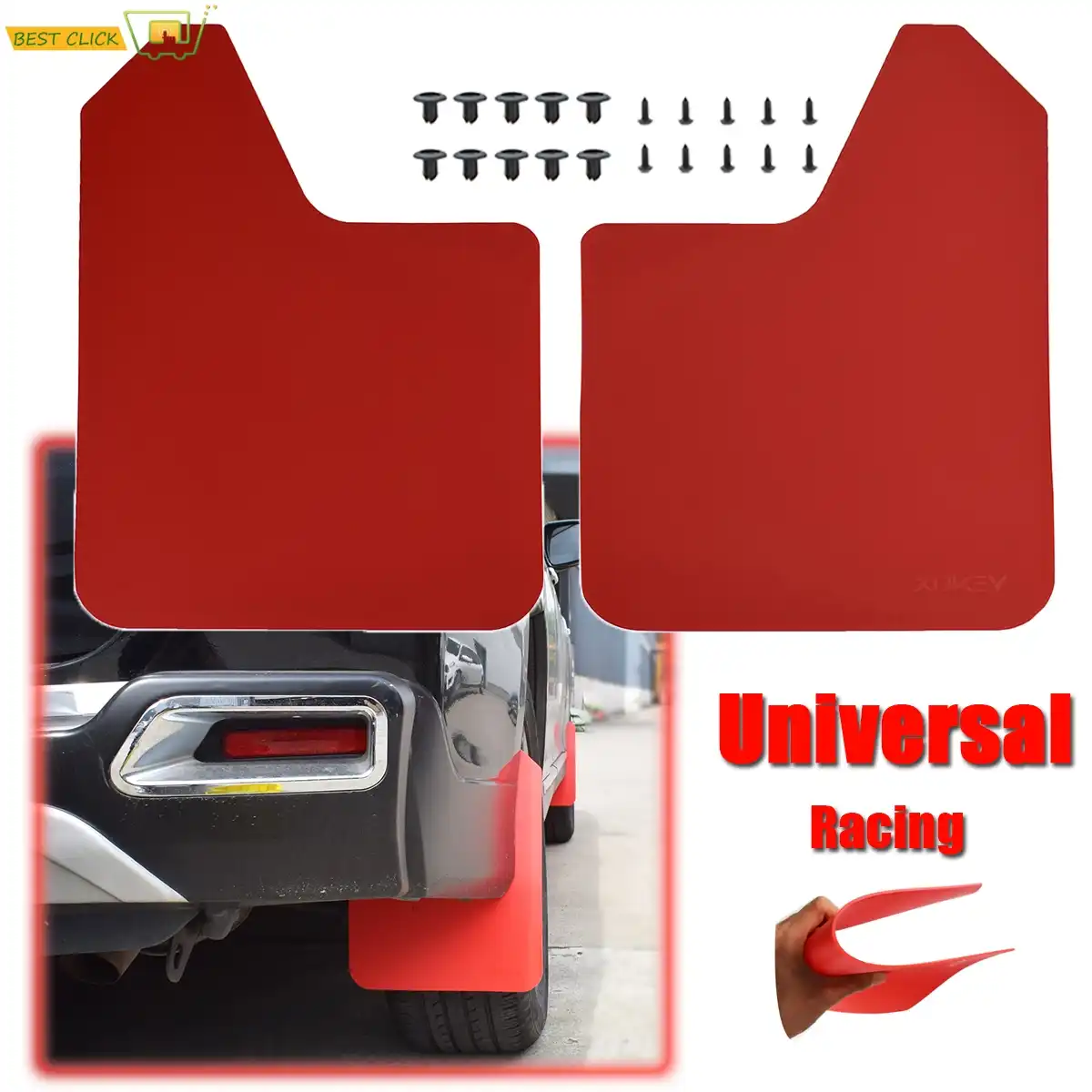 red mudguards