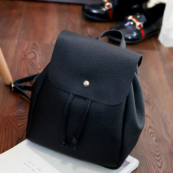 

New Designer Fashion Women Leather Mini Soft Touch Multi-Function Small Backpack Female Ladies Shoulder Bag Girl Purse