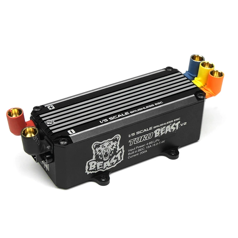 SKYRC TORO BEAST V2 200A Biult 8S программируемый BEC бесщеточный ESC для 1/5 внедорожника RC запчасти для автомобилей