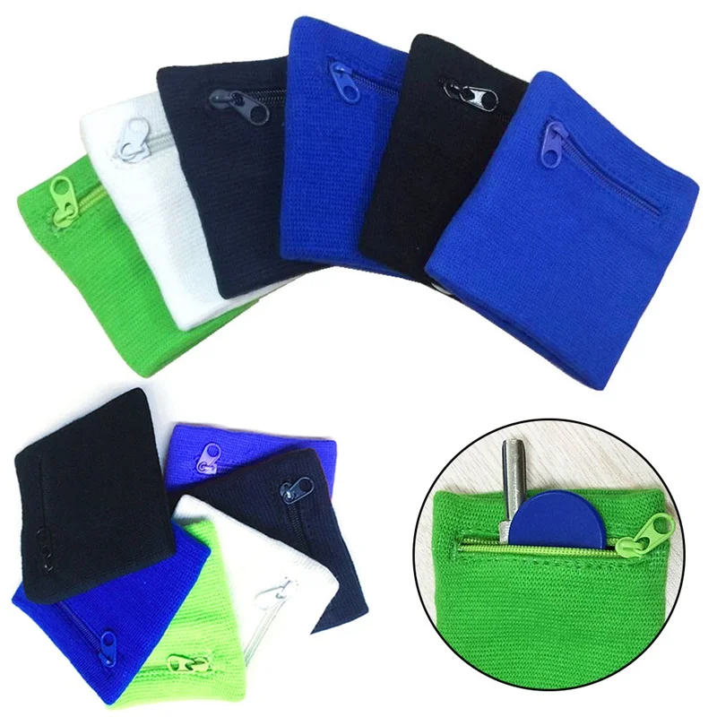 Wrist Wallet Pouch Arm Band Bag For MP3 Key Card Storage Bag Case Wristband Sweatband Women Bag Sport Coin Purses