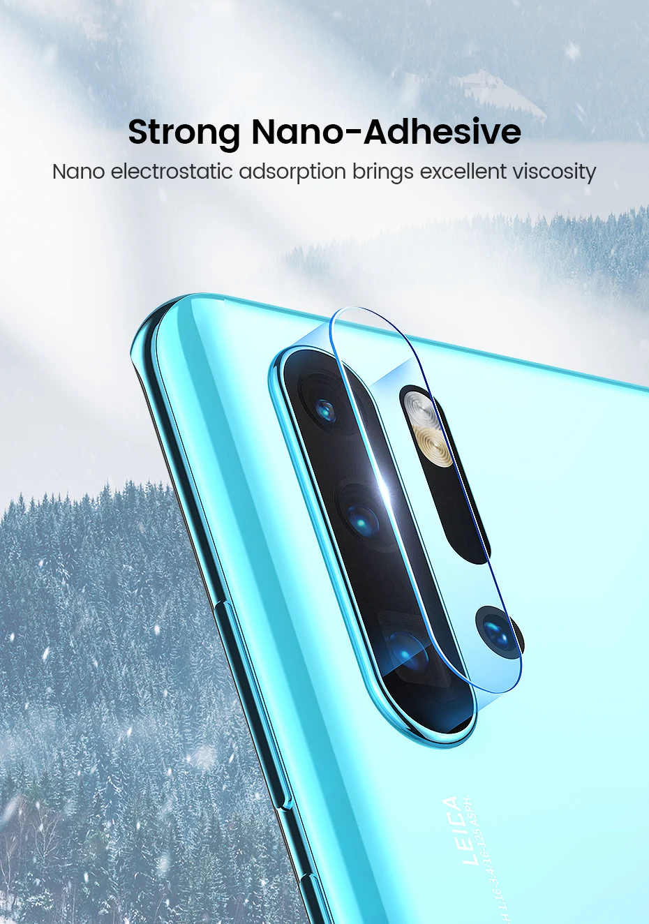 Ugreen для HUAWEI P30 Pro Защита объектива камеры защита от царапин задняя камера объектив защитное стекло закаленное для HUAWEI P30 Pro стекло