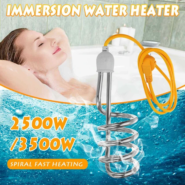 600-3500w 220v Floating Electric Water Heater Water Boiler Heating Element  Portable Immersion Bathroom Swimming Pool Hot Fast - Electric Water Heaters  - AliExpress