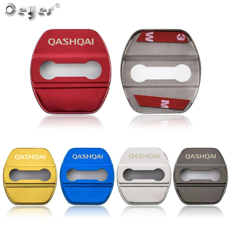 

Ceyes Car Styling For Nissan Qashqai J10 J11 X-Trail NOTE Note JUKE Car Door Lock Covers Auto Stickers Case Car Accessories