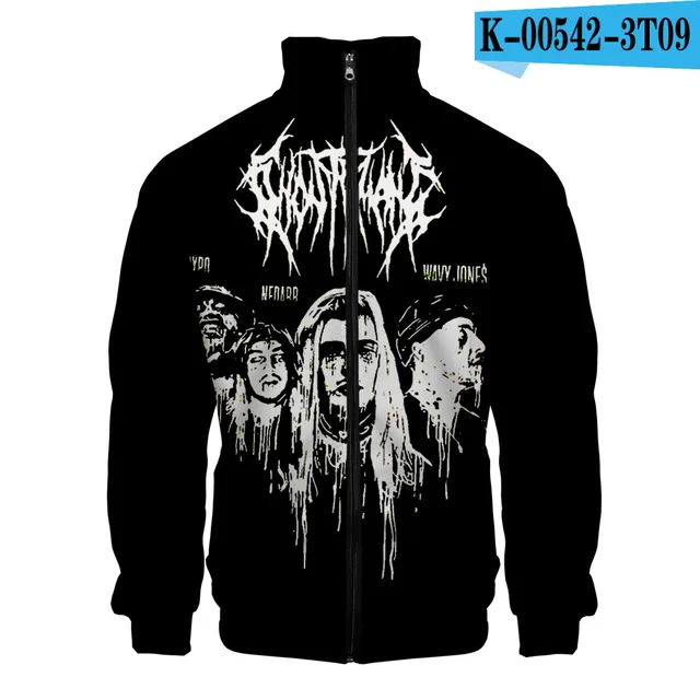 Ghostemane World Tour Rock Music Logo 3D print Jacket Ghostemane Merch