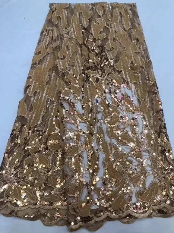 as picture Вышивка сетка тюль ткань Французский кружевной ткани с хорошим качеством ZH-11788 для свадебного платья - Цвет: as picture