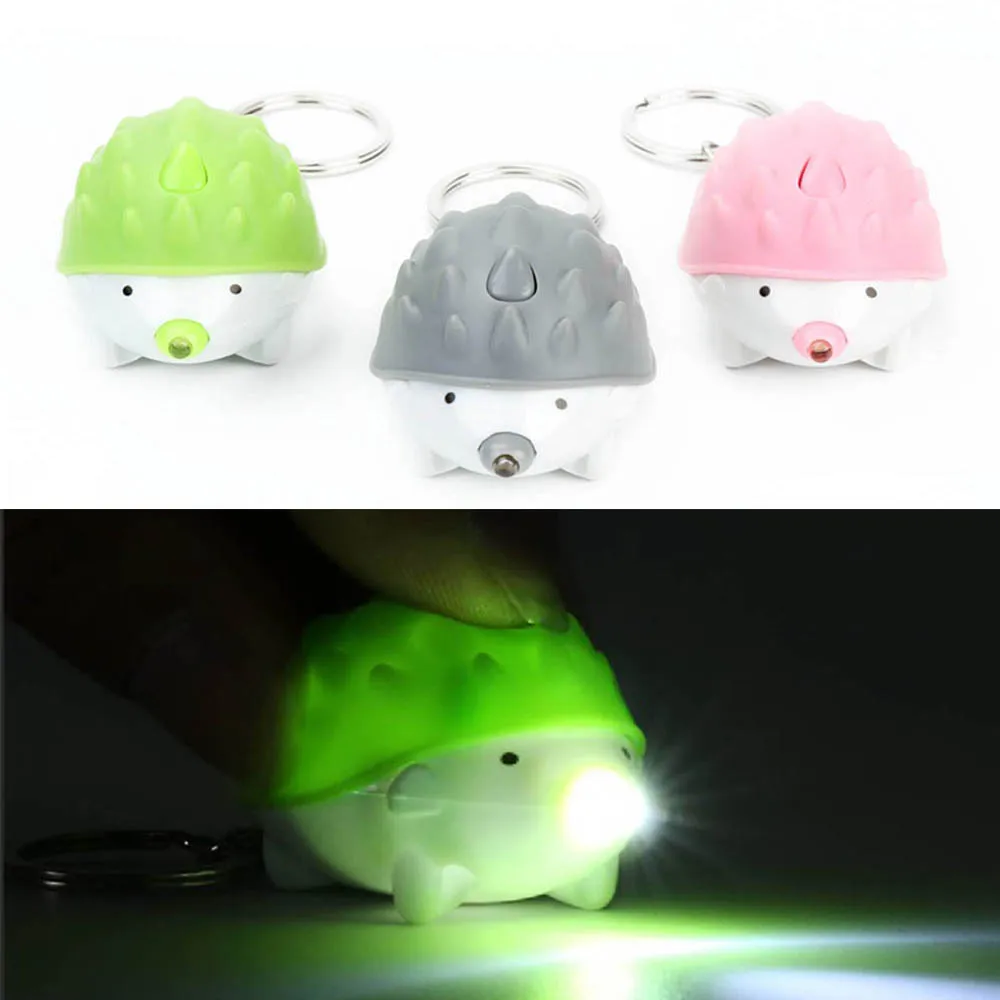 Милый брелок &quotОбезьяна&quot разноцветный милый Ежик светодиодный светящийся