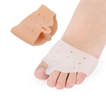 

1 Pair Feet Care Tool Pedicure Socks Soft Silicone Orthopedic Sets Sholl Toe Separator Hallux Valgus Big Toes Bunion Corrector