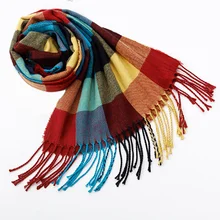 Однотонный зимний шарф для женщин и мужчин, теплые шарфы, модные шарфы, кашемировая шаль