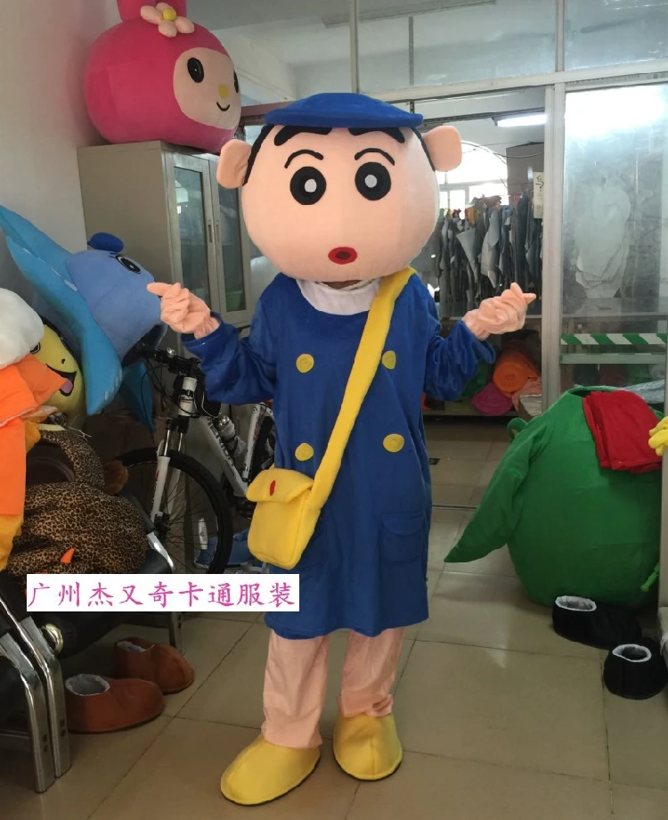 Маскарадный костюм Crayon Shin chan маскарадный с героями мультфильмов костюм|Талисман|