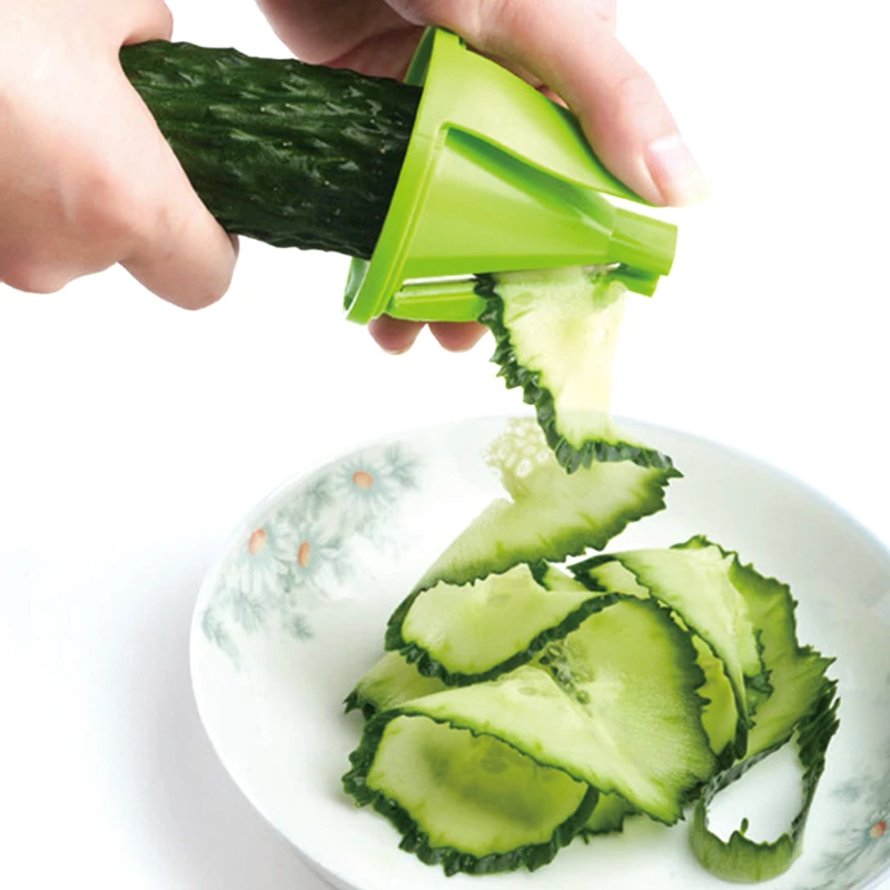 JINJIAN овощей Spiralizer Фрукты Терка спиральный измельчитель нож Spiralizer для моркови огурец кабачок кухонные инструменты приспособление