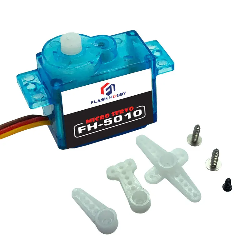 

FlashHobby FH-5010 micro analog servo/ 5g/ 0.8kg-cm/ 0.12sec