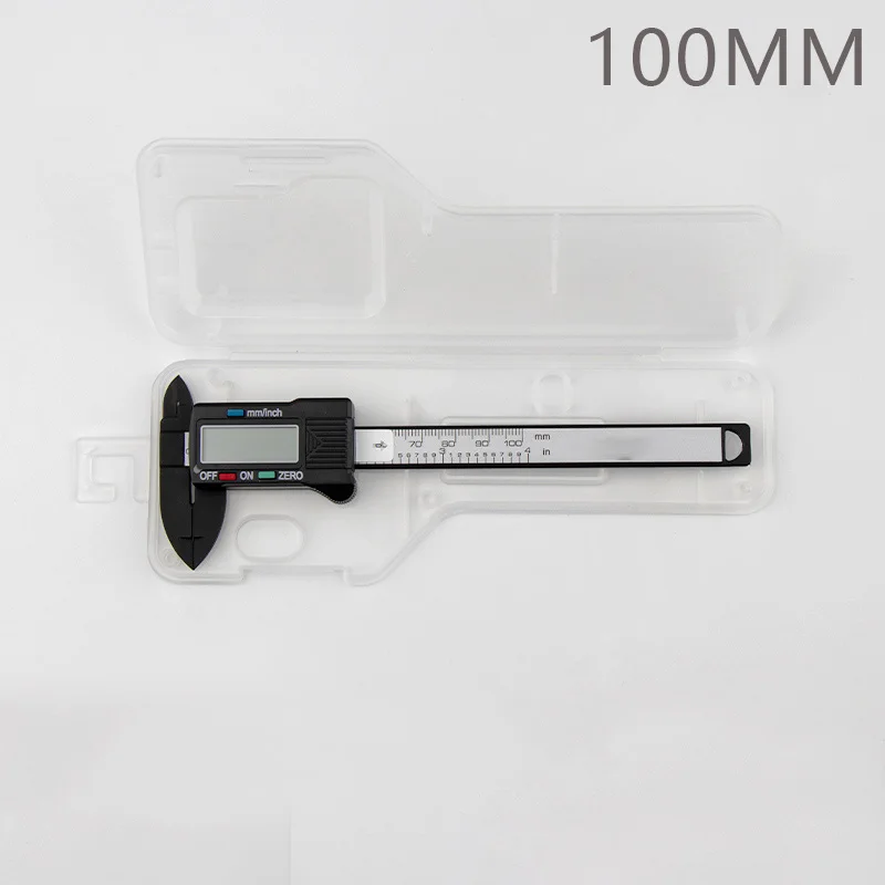 150/100 мм(6 дюймов) ЖК-дисплей цифровых электронных углеродного волокна штангенциркуль микрометр измерительный инструмент суппорт Линейка